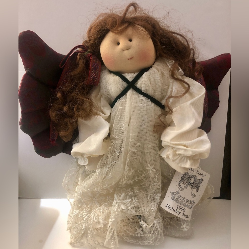Little Souls L.E. 18” 1996 Holiday Angel With Wings “Antoinette” Gretchen Wilson